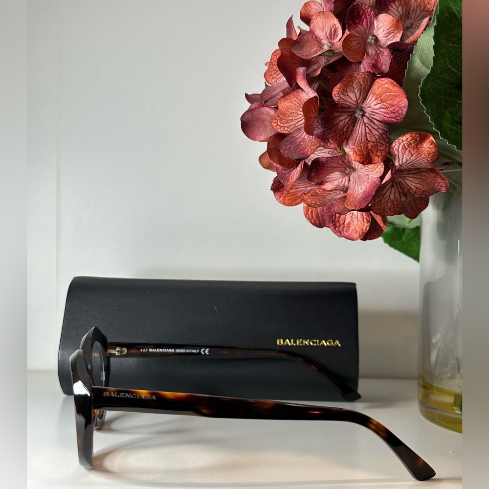 Balenciaga Tortoiseshell Glasses - Picture 3 of 4